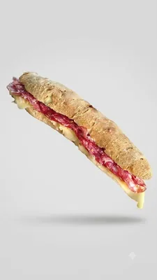 SALAME Y QUESO SANDWICH BAGUETTE
