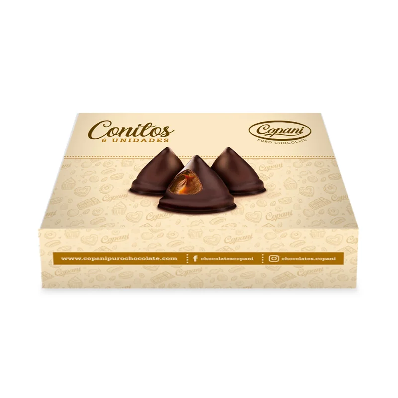 CONITOS DULCE DE LECHE CAJA 6 UN.