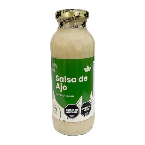 SALSA DE AJO AHUMADO 250 CC