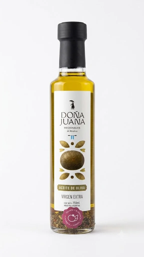 ACEITE DE OLIVA DOÑA JUANA ALBAHACA Y TOMATE 250ML