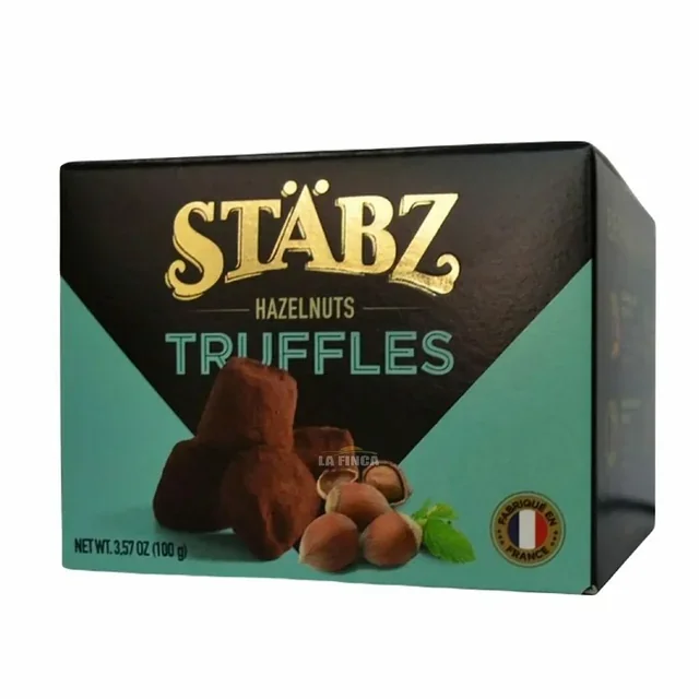 TRUFAS CON AVELLANAS 100 GR.