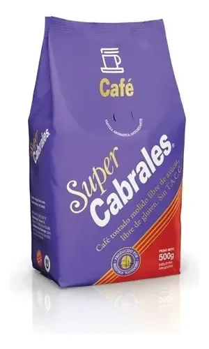 CAFE SUPER CABRALES TOSTADO MOLIDO 500GR