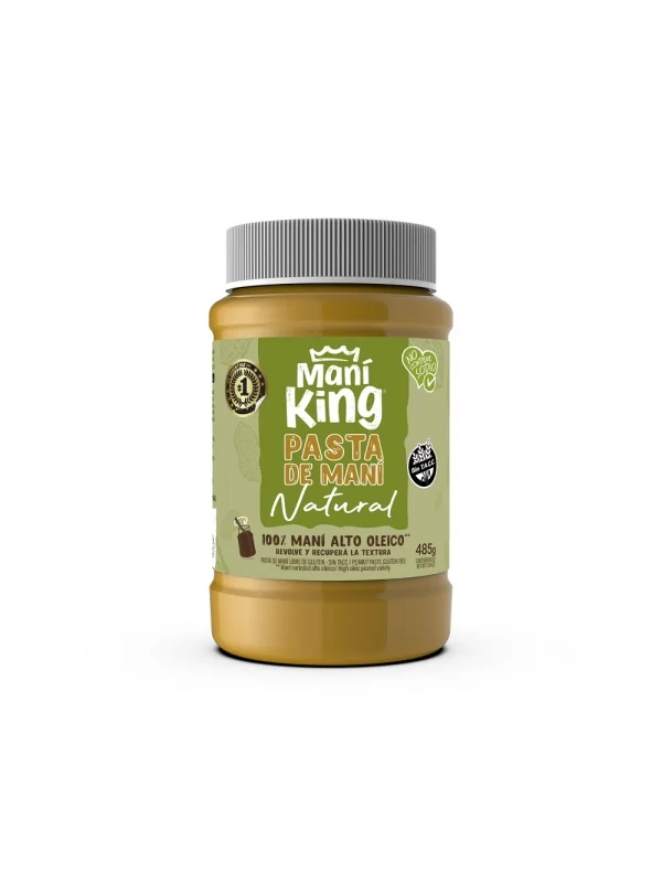 PASTA DE MANI NATURAL MANI KING 485 GR