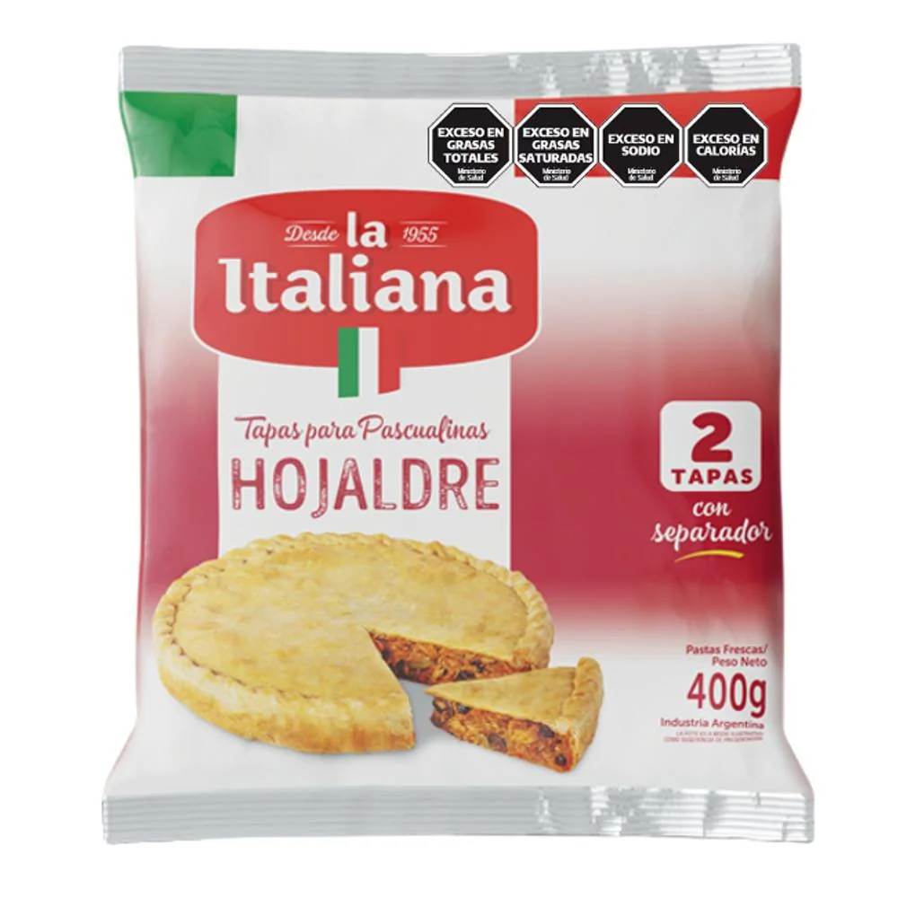 TAPA PARA PASCUALINA LA ITALIANA