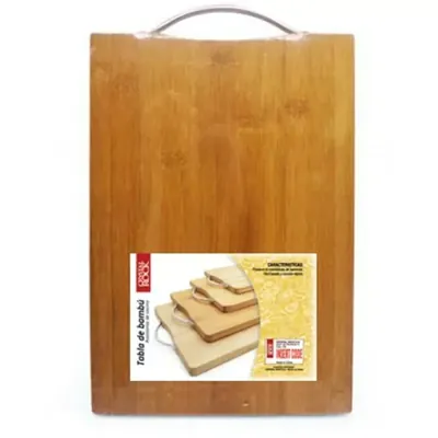 TABLA DE BAMBU CON MANIJA 24 X 34