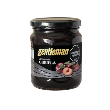 MERMELADA CIRUELA GENTLEMAN 300GR
