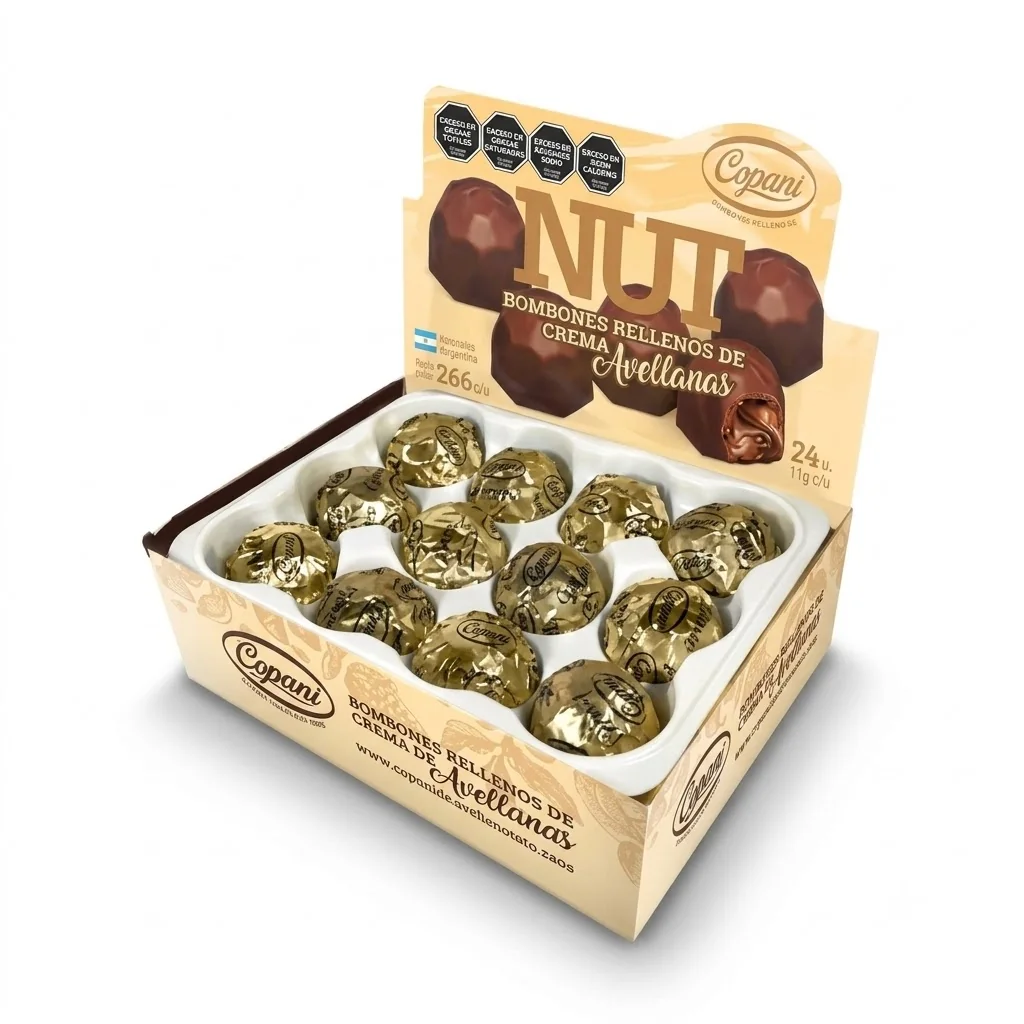DISPLAY BOMBON NUT X 24 UN