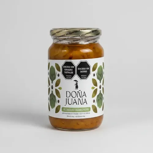 ALCAUCILES EN ESCABECHE DOÑA JUANA 500GR