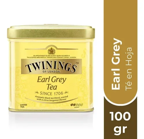 TWININGS EN HEBRAS EARL GREY 100G