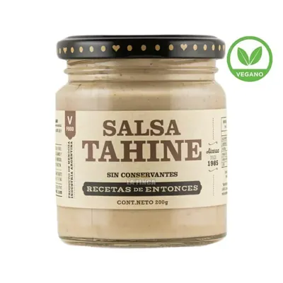 SALSA TAHINE RECETAS DE ENTONCES 200 GR