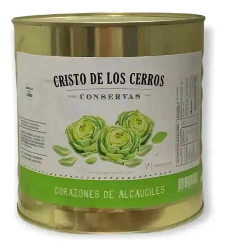 ALCAUCILES AL NATURAL LATA 1.550 KG