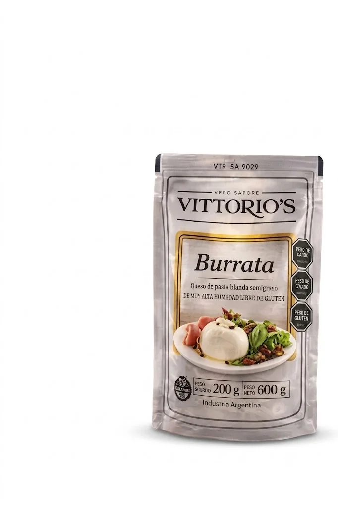 BURRATA DOY PACK 200 GR VITTORIOS