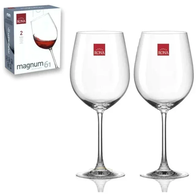COPAS DEGUSTACION 610 ML RONA MAGNUM X 2 UN.