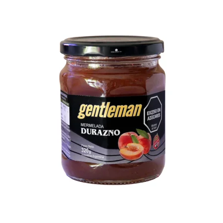 MERMELADA DURAZNOS GENTLEMAN 300GR