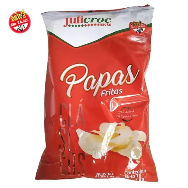 PAPAS FRITAS CLASICAS JULICROC 70 GR