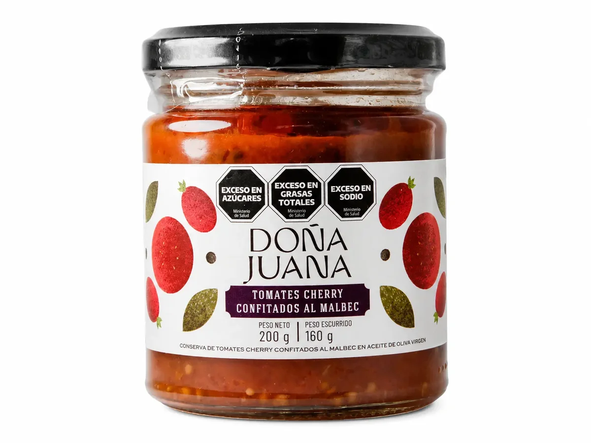 TOMATES CHERRYS AL MALBEC DOÑA JUANA 200GR