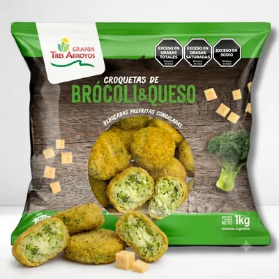 CROQUETA DE BROCOLI Y QUESO
