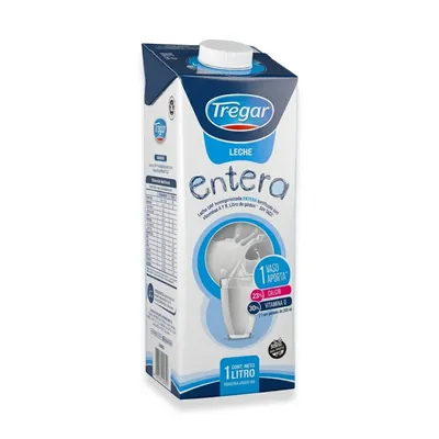 LECHE ENTERA UAT 1L.TREGAR