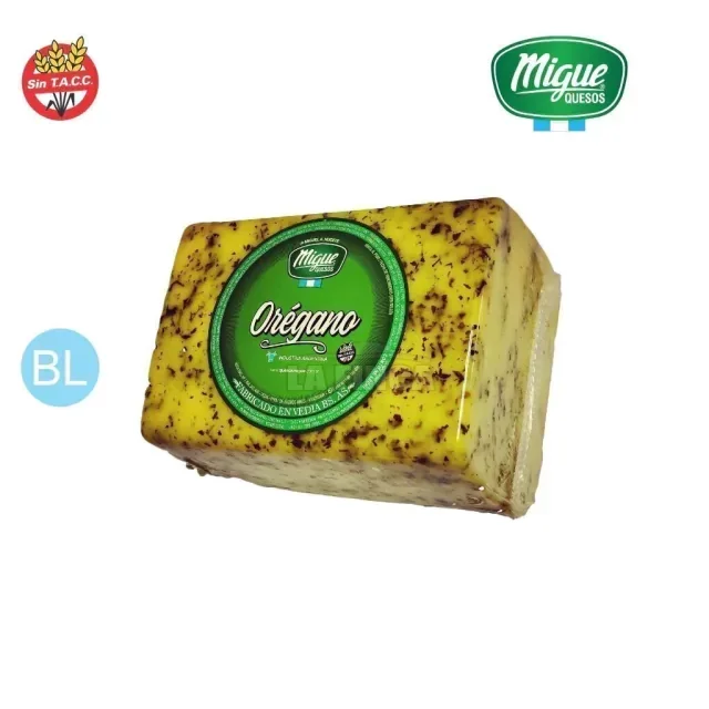 GOUDA CON OREGANO TROZADO