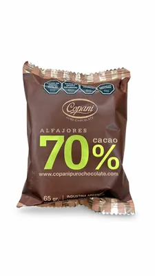 ALFAJOR 70 % CACAO