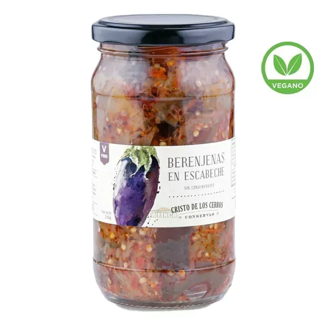 BERENJENAS COND. EN ACEITE RECETAS 200GR