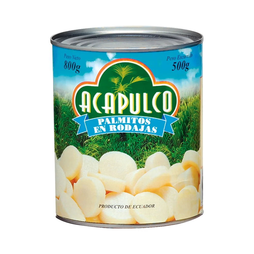 PALMITOS RODAJAS ACAPULCO 800 G