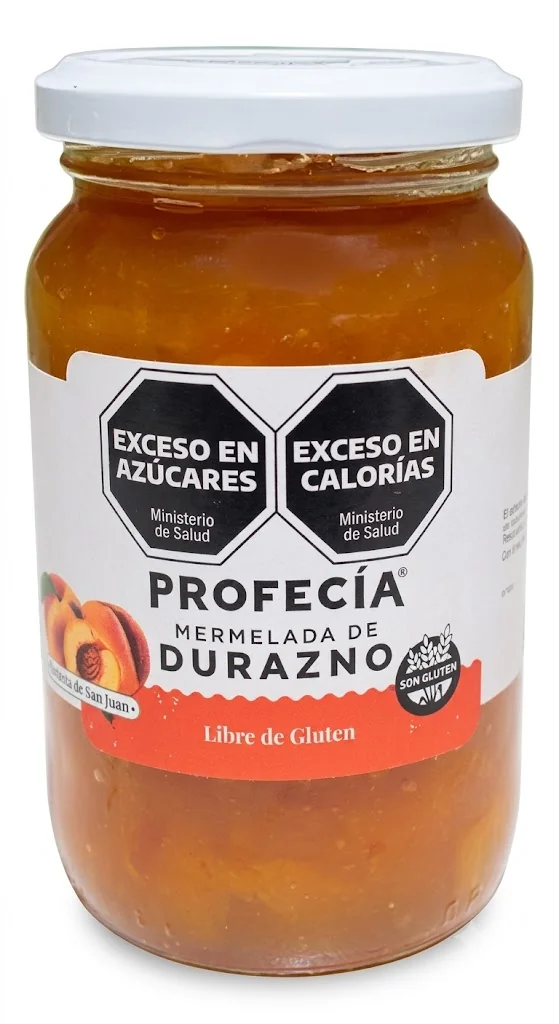 MERMELADA DE DURAZNO PROFECIA 450 GR