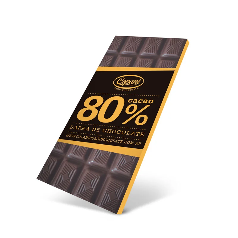 TABLETA CHOCOLATE 80% CACAO 63G