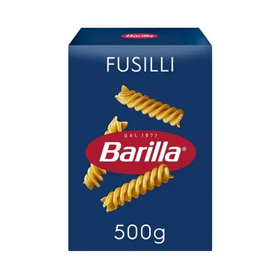 FIDEOS BARILLA FUSILLI 500 GR