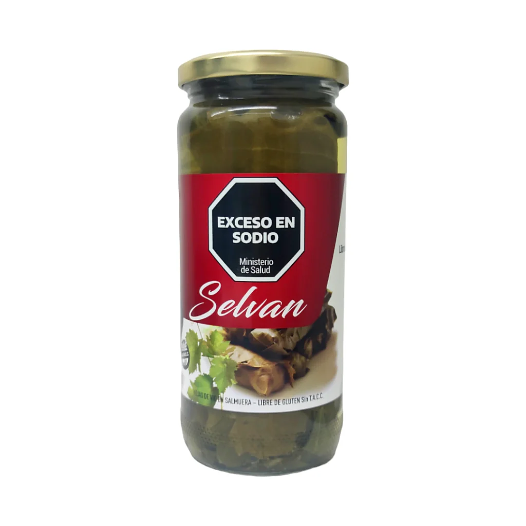 HOJAS DE PARRA EN SALMUERA SELVAN 250 G