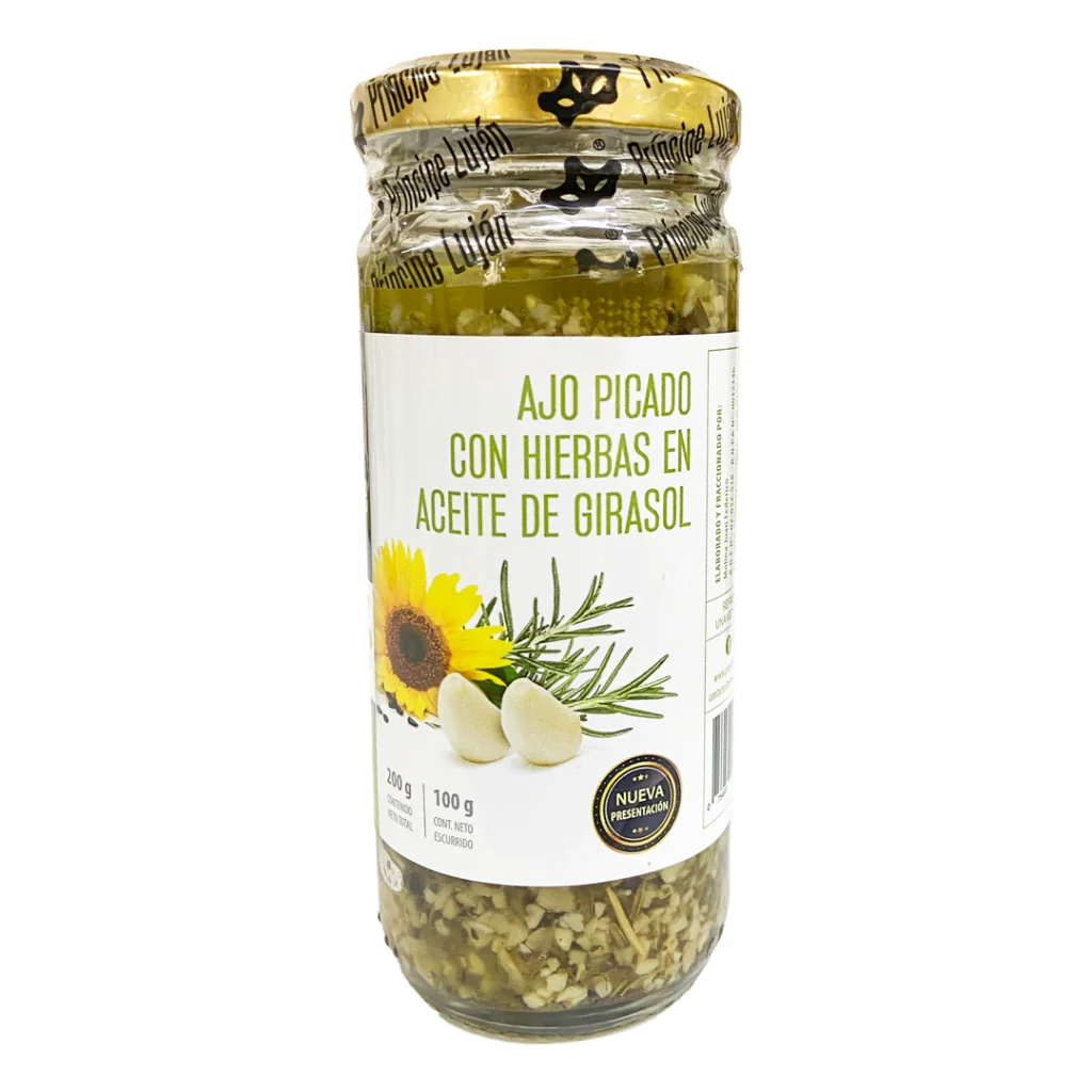 AJO PICADO CON FINAS HIERBAS 200GR