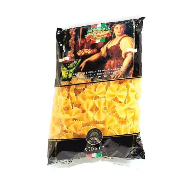 FIDEOS FARFALLE GENTLEMAN 500 GR