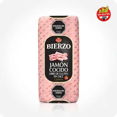 JAMON COCIDO CUADRADO SIN TACC  X  6.8 KG.
