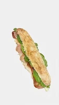 JAMON CRUDO Y QUESO SANDWICH BAGUETTE