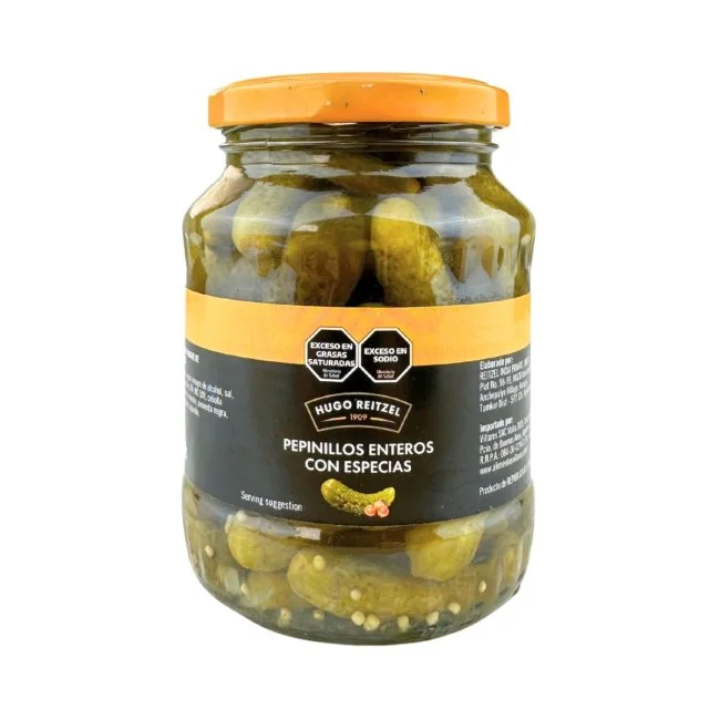 PEPINILLOS ENTEROS C/ESPEC. REITZEL 190 GR