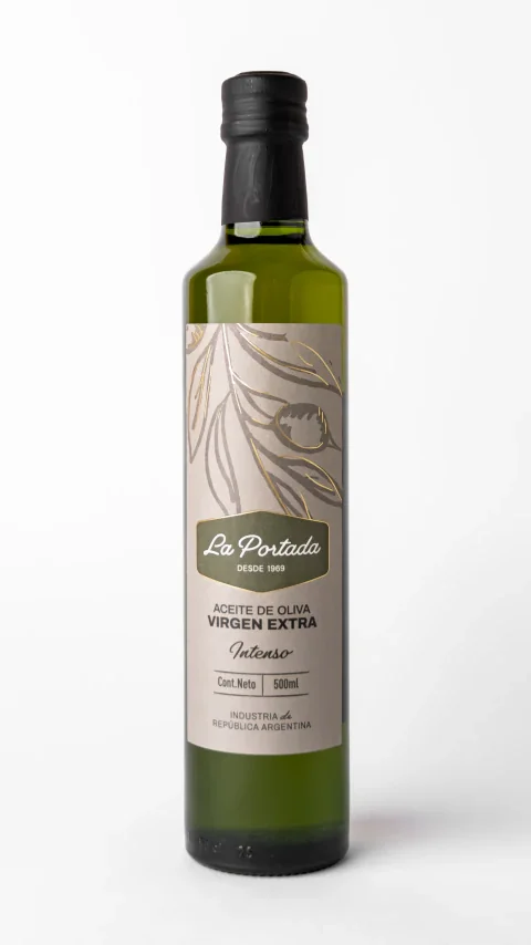 ACEITE DE OLIVA LA PORTADA  INTENSO VIDRIO 250ML