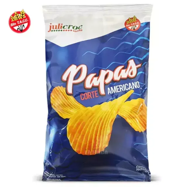 PAPAS FRITAS CORTE AMERICANO JULICROC 80 GR