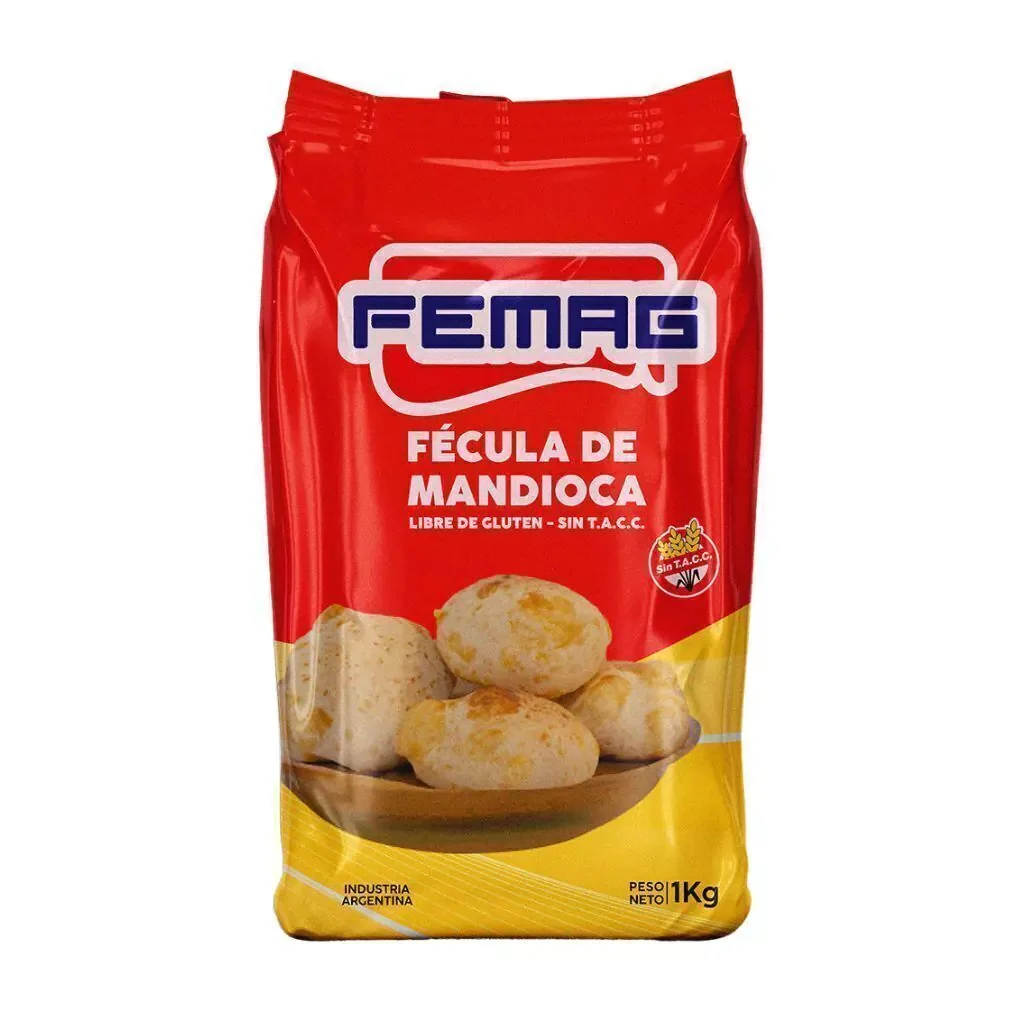 FECULA DE MANDIOCA FEMAG 1 KG