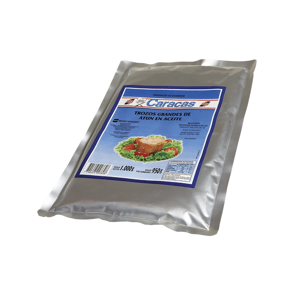 ATUN TROZOS ACEITE POUCH 1 KG