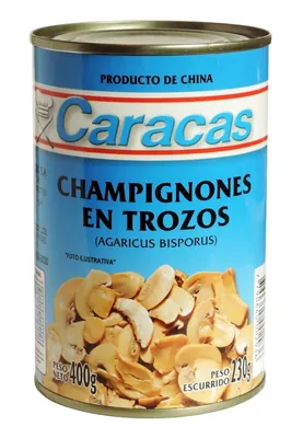 CHAMPIGNONES TZOS. CARACAS 400 G