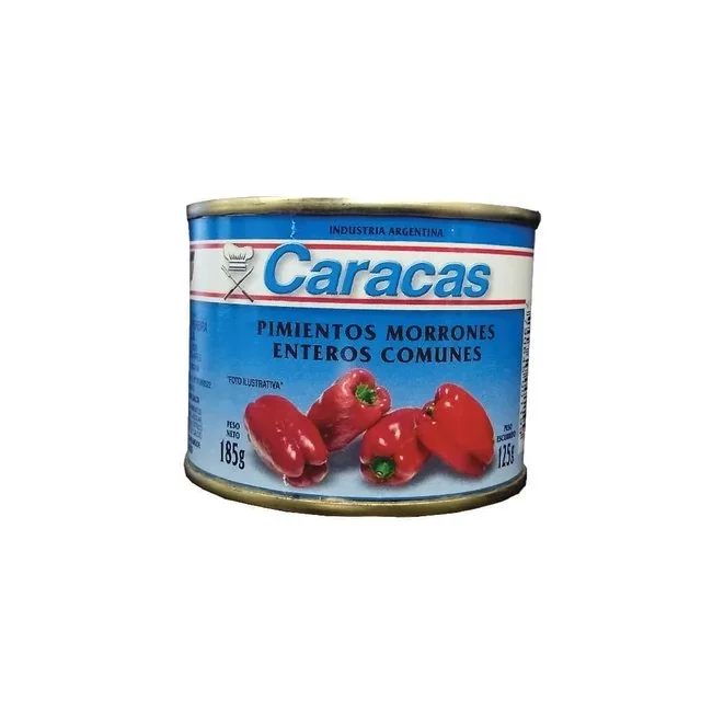 PIMIENTOS MORRONES CARACAS LATA 185 GR