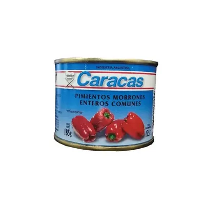 PIMIENTOS MORRONES CARACAS LATA 185 GR