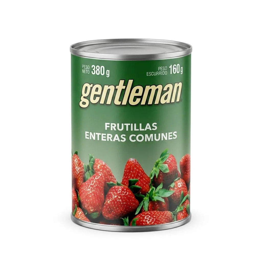 FRUTILLAS ENTERAS GENTLEMAN 410GR