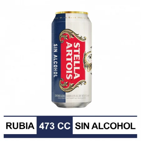 CERVEZA STELLA ARTOIS 0.0% 473 CM3