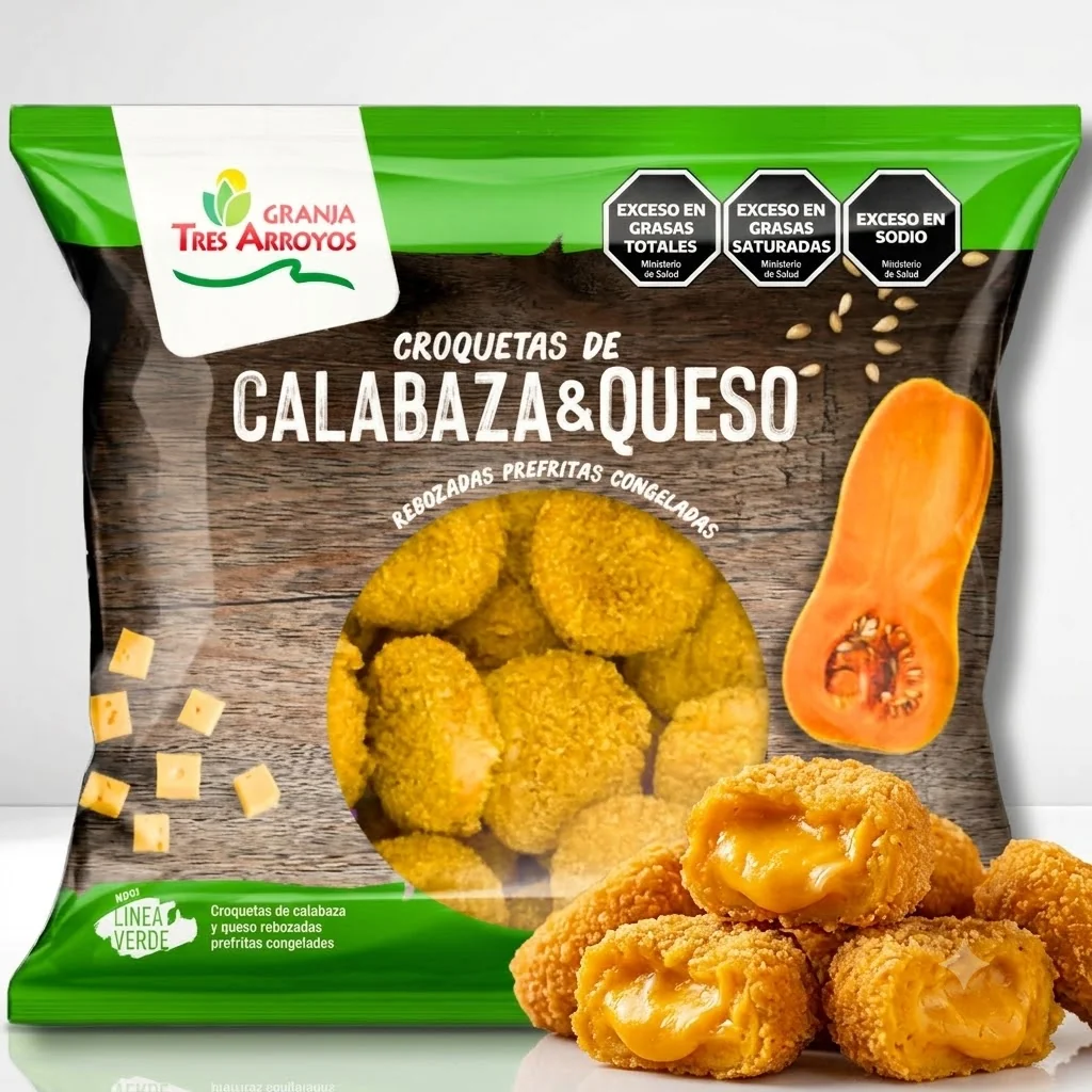 CROQUETA CALABAZA Y QUESO