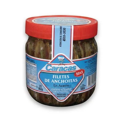 ANCHOA FILETE 50X3 950GR