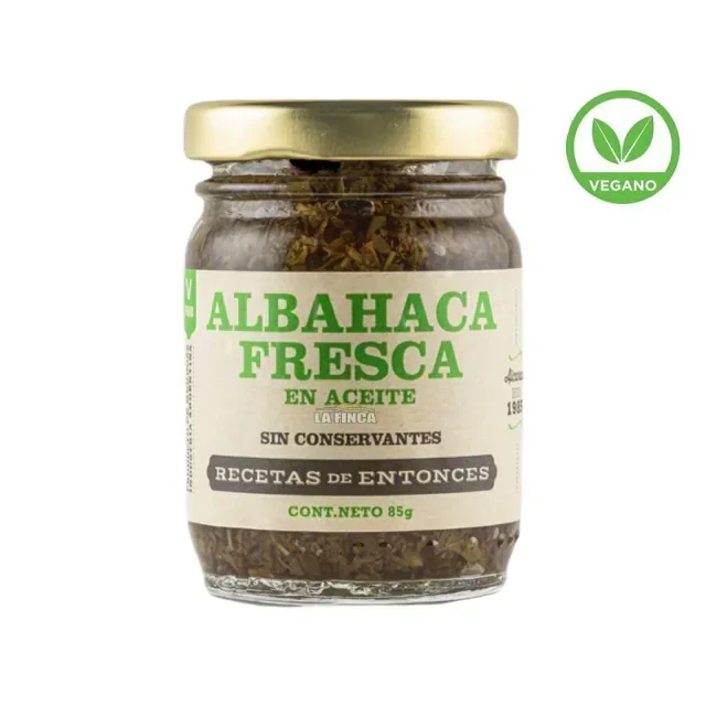 ALBAHACA EN ACEITE 85 GR.