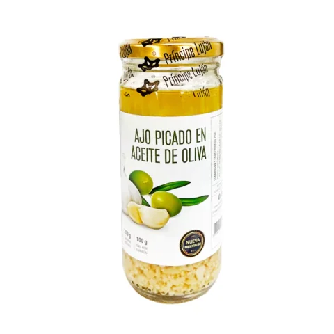 AJO PICADO EN ACEITE DE OLIVA 200GR