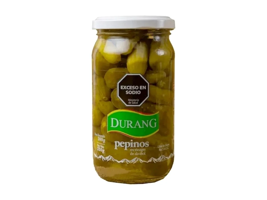 PEPINITOS EN VINAGRE DURANG 200 GR.