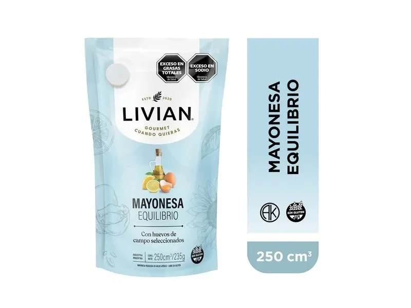 MAYONESA EQUILIBRIO LIVIAN 250 CM3